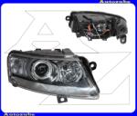 AUDI A6 C6 2004.05-2009.02 /4F/ Fényszóró jobb Bi-XENON (D2S/P21W) motorral (izzó és elektronika nélkül) nem kanyarkövető HELLA /RENDELÉSRE/ 1EL 008 881-421