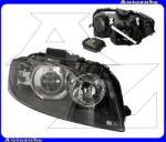 AUDI A3 3-ajtós 2003.05-2005.09 /8P/ Fényszóró jobb XENON (D2S/H7) motorral, izzó és elektronika nélkül (Hella-típusú) TYC 20-11685-05-2