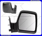 CITROEN JUMPY 1 2004.01-2007.02 /U6U/ Visszapillantó tükör jobb, kívűlről állítható, domború tükörlappal, fekete borítással 305-0101
