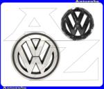 VW PASSAT B6 2005.03-2010.10 /3C/ Embléma első "VW" átmérő: 15cm, /Gyári alkatrész/ (Egyedi rendelésre, NEM visszáruzható) 3C0853600AMQH