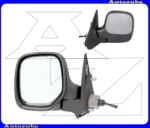 PEUGEOT PARTNER 1 1996.06-2002.11 Visszapillantó tükör bal, manuális, domború tükörlappal, fényezhető borítással MPG802-L