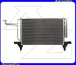 FIAT STILO 2001.09-2006.12 Klímahűtő "1.2 / 1.4 / 1.6 / 1.8 / 1.9JTD / 2.4" (530x340x16) 0804.2047