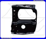 VW TRANSPORTER T4 1990.09-2003.03 /70/ Fényszórótartó lemez bal "1996.04. -ig" (kocka lámpás) UKE04-39003