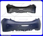 PEUGEOT 208 1 2012.01-2015.05 Hátsó lökhárító alapozott, szenzoros (Bosch verzió) /RENDELÉSRE/ 208-12330