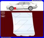 BMW 3 E36 1991.01-1996.08 Első sárvédő hátsó alsó rész bal "4 ajtós és Kombi" (javítólemez) KLOKKERHOLM 0060335
