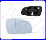 Skoda FABIA 2 2010.04-2014.12 /5J/ Visszapillantó tükörlap jobb, fűthető-domború (tartólappal) 332-0035-1
