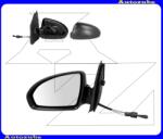 SMART FORTWO 2007.03-2014 /W451/ Visszapillantó tükör bal, manuális, domború tükörlappal, fényezhető borítással 333-0008