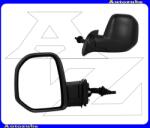 PEUGEOT PARTNER 2 2008.04-2012.03 /B9/ Visszapillantó tükör bal, manuális, domború tükörlappal, fekete borítással 9264998