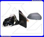 VW POLO 4 2005.04-2009.05 /9N/ Visszapillantó tükör jobb, elektromos, fűthető-domború tükörlappal, fényezhető borítással, irányjelzővel MVW191-R