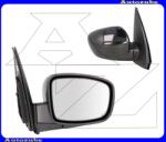Hyundai i10 1 2008.01-2010.08 /PA/ Visszapillantó tükör jobb, elektromos, domború tükörlappal, fekete borítással MHY311-R