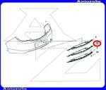 OPEL INSIGNIA 2013.09-2017.01 /G09/ Hátsó lökhárító spoiler "4/5 ajtós" 2 kipufogós (koptató) /Gyári alkatrész/ (Egyedi rendelésre, NEM visszáruzható) 1404758
