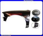 AUDI A4 B5 1994.11-1998.12 /8D/ Első sárvédő bal "1996.08. -1997.07. -ig" (embléma hellyel, alsó díszléclyukkal) 0018315