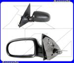 OPEL CORSA C 2000.09-2003.08 /X01/ Visszapillantó tükör bal, manuális, domború-tükörlappal, fekete borítással OP0307114