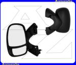 OPEL VIVARO A 2000.09-2006.08 /X83/ Visszapillantó tükör bal, elektromos, fűthető-domború tükörlappal, fekete borítással OP9327304