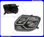 DACIA DUSTER 1 2013.06-2016.12 /X79/ Fényszóró bal "2015.01. -ig" (H7/H1/W21/5W) (motor nélkül) DEPO 553-1101L-LDEM2