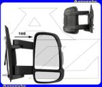 FIAT DUCATO 3 2014.01-2023.12 Visszapillantó tükör jobb "KÖZÉPHOSSZÚ-karos" elektromos, fűthető-domború tükörlappal, fekete borítással, irányjelzővel (kar: 160mm) 309-0153