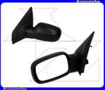 RENAULT MEGANE 2 2006.01-2008.10 Visszapillantó tükör bal, elektromos, fűthető-aszférikus tükörlappal, fekete borítással 328-0090