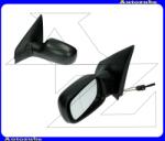 RENAULT MEGANE 2 2002.09-2005.12 Visszapillantó tükör bal, manuális, aszférikus tükörlappal, fekete borítással 6164228