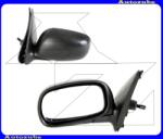 NISSAN MICRA 2 2000.08-2002.12 /K11/ Visszapillantó tükör bal, manuális, domború tükörlappal, fekete borítással 324-0002