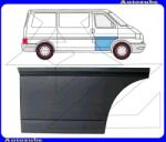 VW TRANSPORTER T4 1990.09-2003.03 /70/ Ajtóborítás jobb első alsó rész "magasság: 50cm" (külső javítólemez) KLOKKERHOLM P417212W