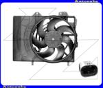 CITROEN C3 1 2002.04-2005.08 /FC/ Hűtőventillátor 380mm/320W "1.4i-8v/1.6i-16v/1.4HDI/1.6HDI" (Klímás) V4029748