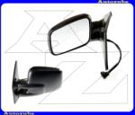 VW CARAVELLE T4 1990.09-1995.12 /70, 7D/ Visszapillantó tükör bal, elektromos, fűthető-aszférikus tükörlappal, fekete borítással MVW803-L