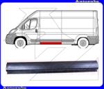 PEUGEOT BOXER 3 2006.07-2014.08 /250/ Oldalfal alsó rész bal (141x18cm) (külső javítólemez) KLOKKERHOLM 2097001