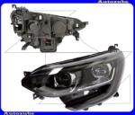 RENAULT MEGANE 4 2016.03. -2020.09 Fényszóró bal (H7/H7/LED) alul nappali fénnyel, fekete betéttel, motor nélkül VALEO 046750