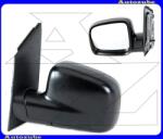 VW CADDY 3 2010.01-2015.05 /2K/ Visszapillantó tükör bal, kívűlről állítható, aszférikus tükörlappal, fekete borítással MVW112-L