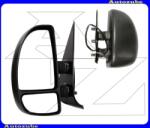 FIAT DUCATO 2 2002.01-2006.06 /230, 244/ Visszapillantó tükör bal "RÖVID-karos" elektromos, fűthető-domború tükörlappal, fekete borítással (kar: 80mm) 309-0140