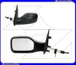 PEUGEOT 106 1996.03-2003.07 Visszapillantó tükör bal, manuális, tükörlappal, fekete borítással PG0077114