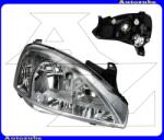 OPEL CORSA C 2000.09-2003.08 /X01/ Fényszóró jobb "2002.09. -től" (H7/H7) áttetsző indexes "VALEO-típusú" (motor nélkül) DEPO 442-1125R-LDEMN