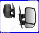 OPEL MOVANO A 2003.10-2010.02 /X70/ Visszapillantó tükör jobb, kívűlről állítható, domború tükörlappal, fekete borítással OP9527003