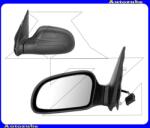 CITROEN SAXO 1999.09-2002.12 Visszapillantó tükör bal, elektromos, fűthető-domború tükörlappal, fekete borítással 6125338