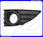 RENAULT FLUENCE 2009.10-2012.08 Első lökhárító rács bal ködlámpás, fekete RN0902134