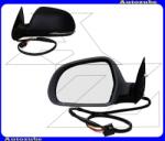 Skoda OCTAVIA 2 2009.10-2013.01 /1Z/ Visszapillantó tükör bal, elektromos, fűthető-aszférikus tükörlappal, fekete borítással, irányjelzővel P6923513M