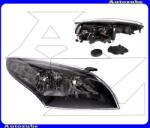 RENAULT MEGANE 3 2008.10-2012.03 Fényszóró jobb fekete házas, nappali fénnyel (2xH7/P21W) motorral TYC 20-11875-15-2