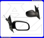 VW FOX 2005.01-2011.10 /5Z/ Visszapillantó tükör jobb, manuális, domború tükörlappal, fekete borítással /RENDELÉSRE/ 337-0151