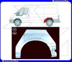 FORD TRANSIT 5 2006.04-2014.04 /V347/ Hátsó sárvédő javítóív bal "közép és hosszú kivitelhez" (külső javítólemez) KLOKKERHOLM 2509593