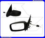 FORD FIESTA COURIER 1996.09-1999.08 Visszapillantó tükör bal, manuális, tükörlappal, fekete borítással 6164386