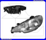 PEUGEOT 206 1998.09-2003.05 Fényszóró bal (H4) (motor nélkül) TYC 20-5760-28-2
