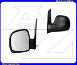 MERCEDES VITO W639 2003.09-2010.04 Visszapillantó tükör bal, kívűlről állítható, aszférikus tükörlappal, fekete borítással MMB808-L