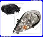 RENAULT TRAFIC 2 2006.08-2014.04 /FL, JL/ Fényszóró bal, króm házas, áttetsző indexes (H4) (motor nélkül) VALEO 043395