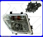 NISSAN NAVARA 2005.05-2010.01 /D40/ Fényszóró jobb "2007.06. -tól" (H4) (motor nélkül) "kerek terelőlemezes" DEPO 215-11B2R-LD-EM