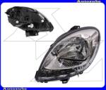RENAULT KANGOO 1 2003.03-2008.01 Fényszóró bal króm házas, fehér indexes (H4) (motor nélkül) VALEO 043565