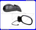 CITROEN C3 1 2002.04-2005.08 /FC/ Visszapillantó tükör jobb, elektromos, domború tükörlappal, hőmérős, fekete borítással 305-0015