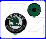 Skoda FABIA 2 2010.04-2014.12 /5J/ Embléma első "SKODA" 89mm /Gyári alkatrész/ (Egyedi rendelésre, NEM visszáruzható) 3U0853621BMEL