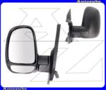 FORD TRANSIT 3 1994.09-2000.02 /VE83/ Visszapillantó tükör bal, kívűlről állítható, domború tükörlappal, fekete borítással 9201959