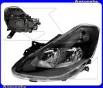 RENAULT CLIO 3 2009.01-2012.10 Fényszóró bal fekete házas (H7/H7) motorral TYC 20-12052-15-2