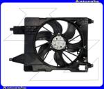 RENAULT MEGANE 2 2006.01-2008.10 Hűtőventillátor 380mm/360W "Klímás" 828-0004